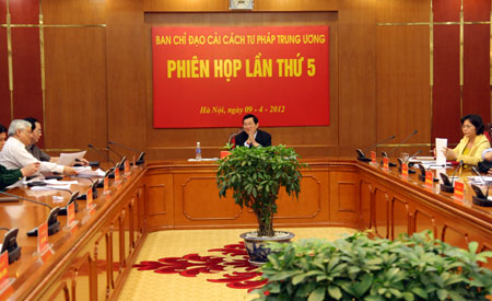 Phương án tổ chức lại cơ quan điều tra sẽ tiến hành sau 2015